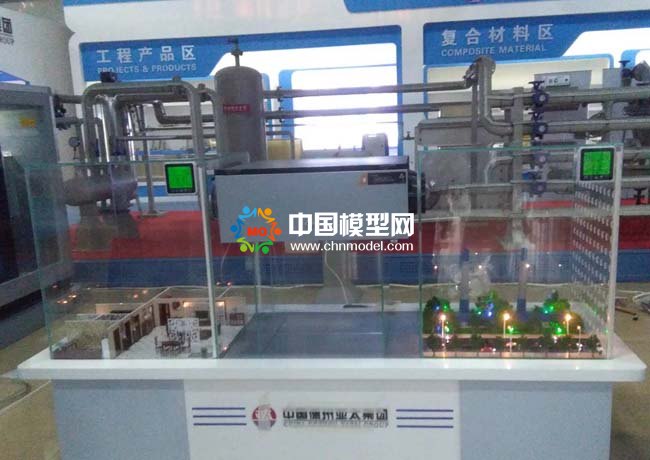 建筑暖通制冷潔凈空調系統解決方案沙盤模型