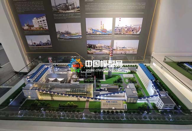 帶式烙燒球團生產線沙盤模型