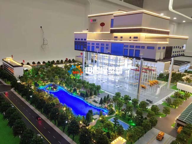 光大環境生活垃圾發電沙盤模型