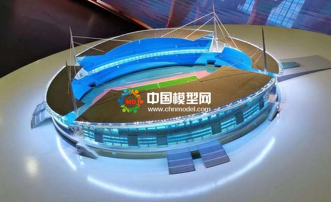 體院館投標方案沙盤模型