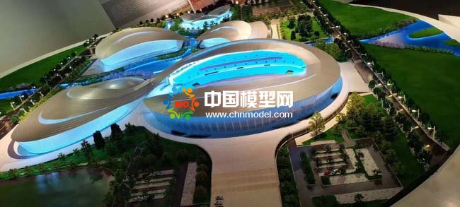 體院館投標方案沙盤模型