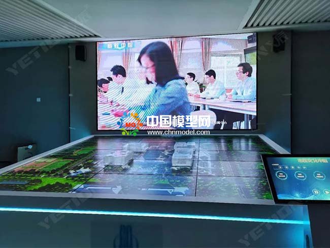 市民文化中心沙盤模型