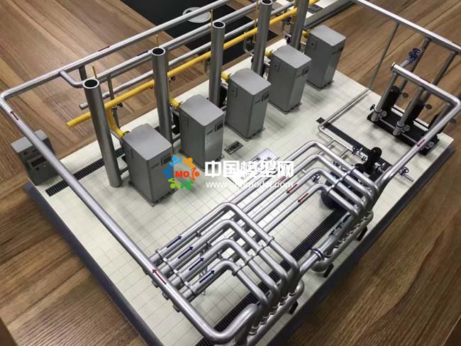 商用鍋爐供暖系統(tǒng)沙盤模型