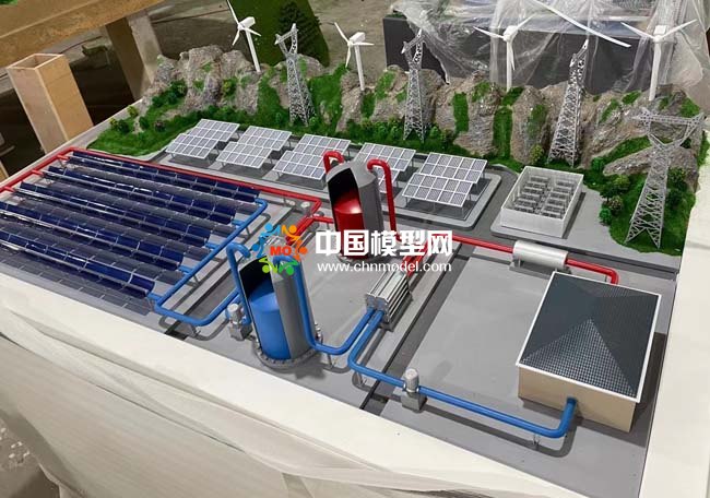 ???????風光儲多能互補智能微電網沙盤模型