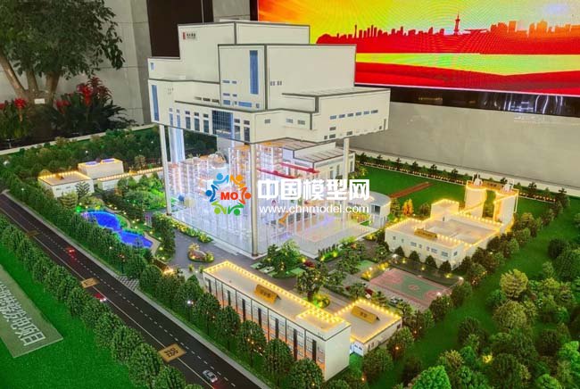 生活垃圾發電沙盤模型