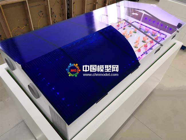 養雞場沙盤模型