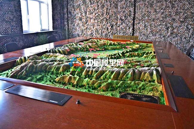 軍區疫情態勢沙盤模型