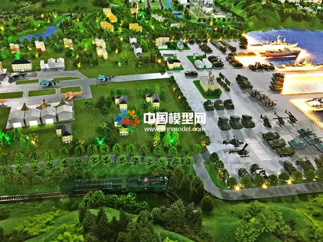 軍事戰略演示沙盤模型