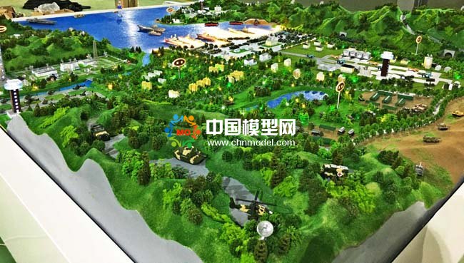 軍事戰略演示沙盤模型