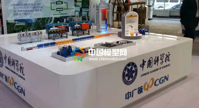 核能發電與泛燃料處理沙盤模型