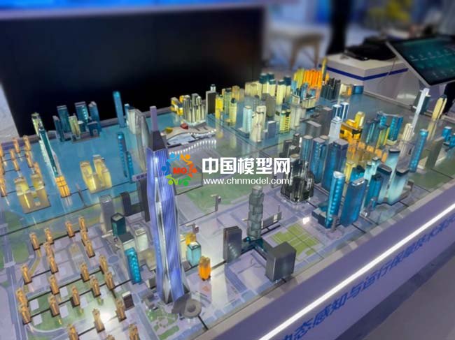 智慧城市動態感知與運行保障技術沙盤模型