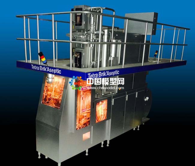乳制品飲料灌裝設備模型
