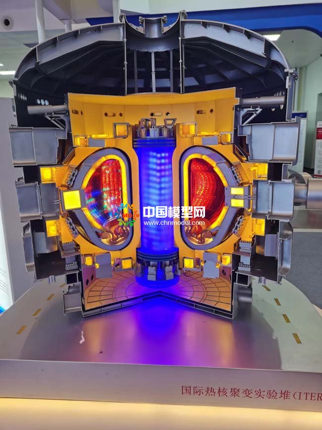 國際熱核聚變實驗堆（ITER）模型