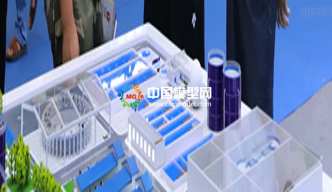 牧場養殖廢棄物多元化協同處理沙盤模型