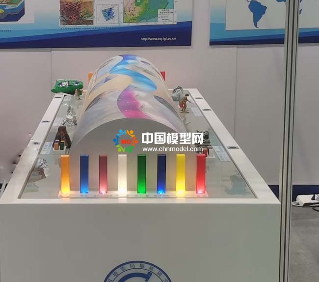 中國地震局地質研究沙盤模型