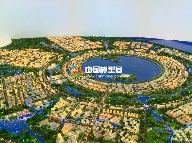 臨港科技園規劃沙盤模型