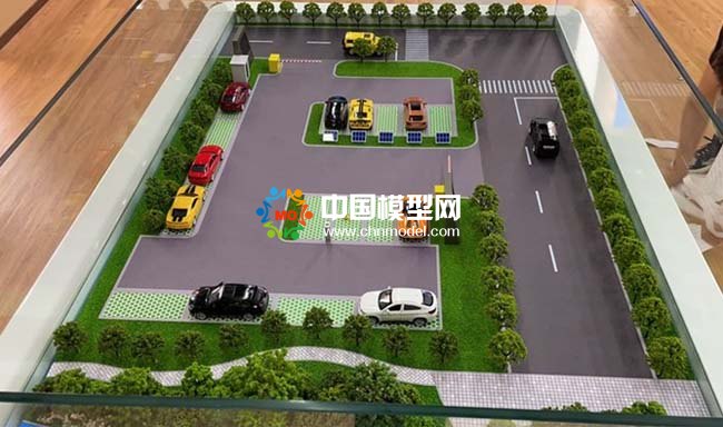 智能泊車收費系統(tǒng)沙盤模型