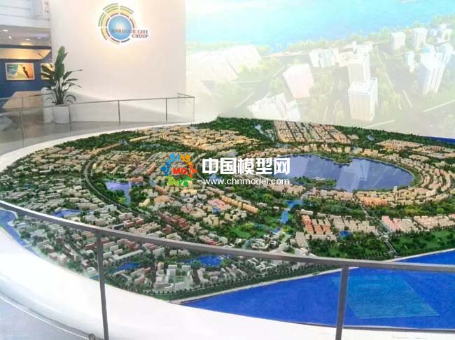 臨港科技園規劃沙盤模型