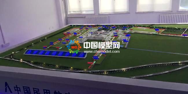 空中交通管理局大興機場沙盤模型
