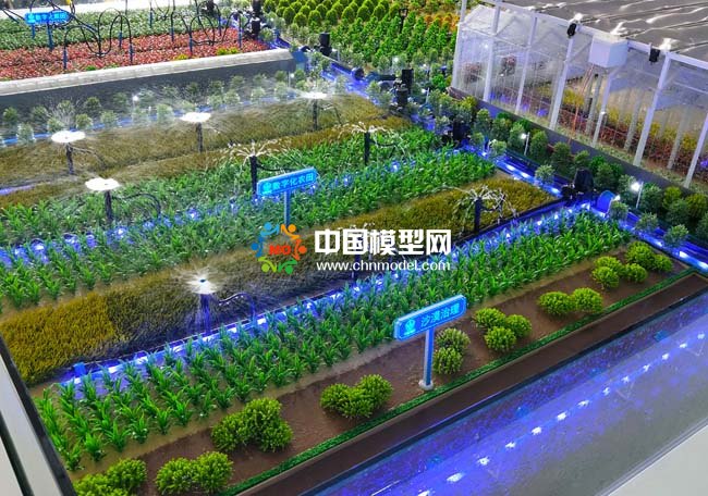 智慧農裝數字化農田沙盤模型