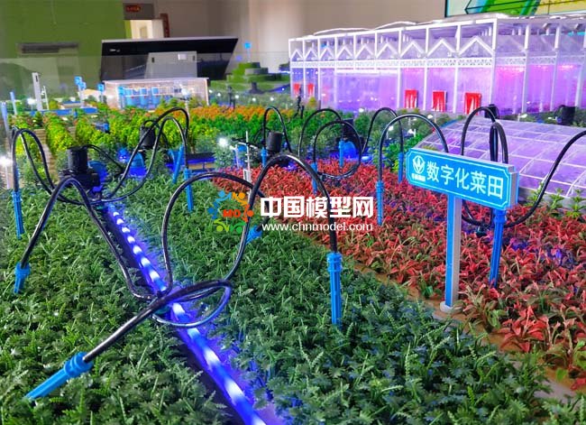 智慧農裝數字化農田沙盤模型