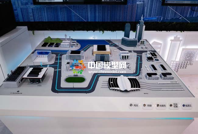 光儲充并離網沙盤模型