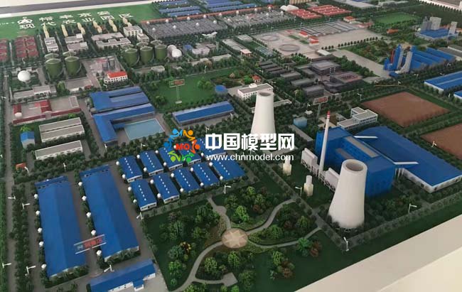 現代農業園沙盤模型