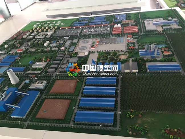 現代農業園沙盤模型