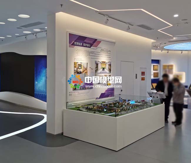 智慧軌道交通沙盤模型