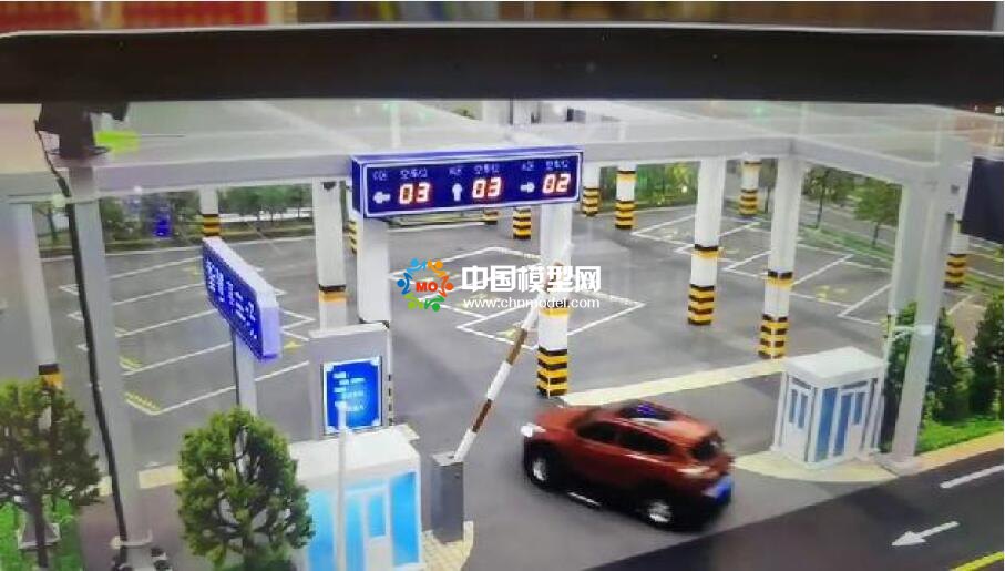 智慧停車沙盤模型主要實現功能分析