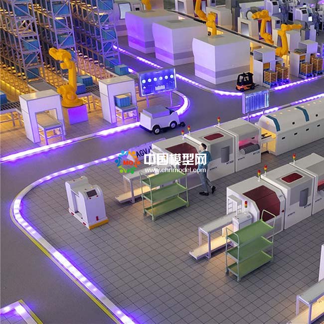 智慧工業智能制造沙盤模型