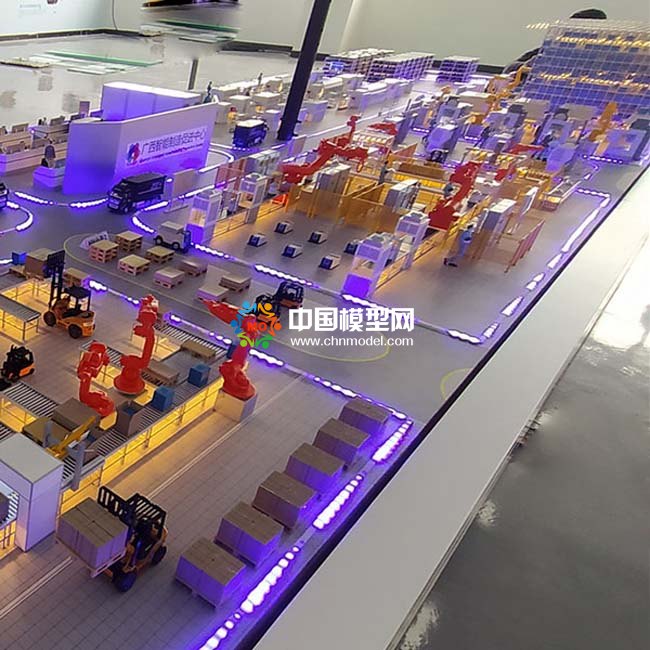 智慧工業智能制造沙盤模型