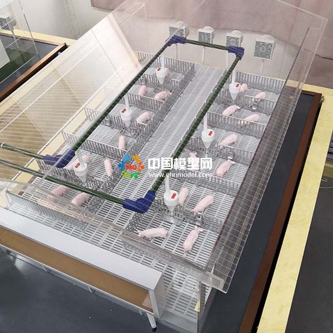 養豬場沙盤模型