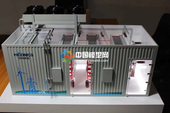 戶外集裝箱儲能模型 
