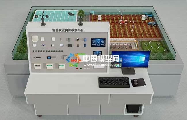 智慧農業教學實驗平臺沙盤模型效果圖