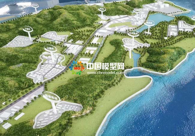 寧?？h強蛟鎮(zhèn)人文旅游規(guī)劃沙盤模型