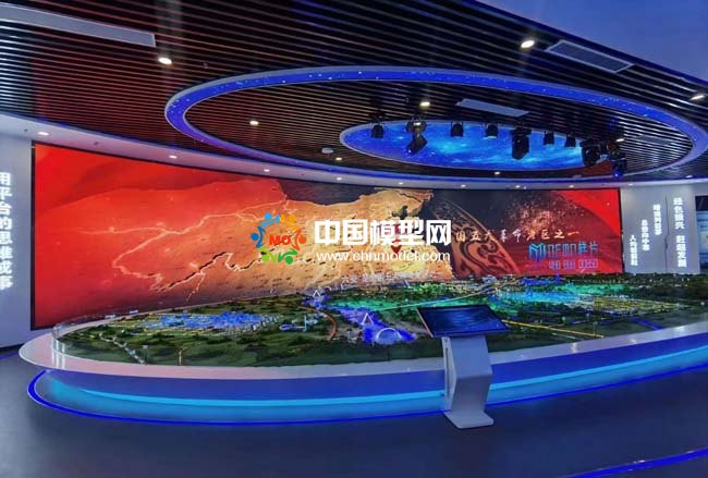 安徽六安城市規劃沙盤模型