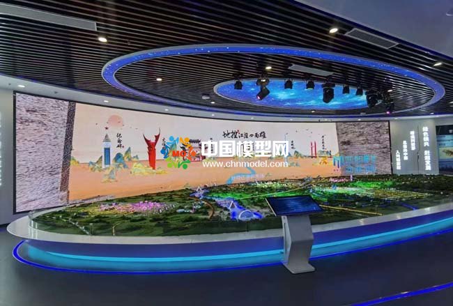 安徽六安城市規劃沙盤模型