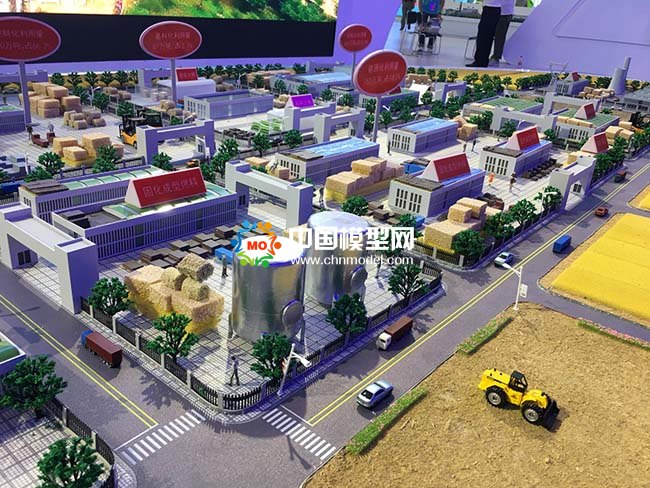 秸稈收儲綜合利用沙盤模型