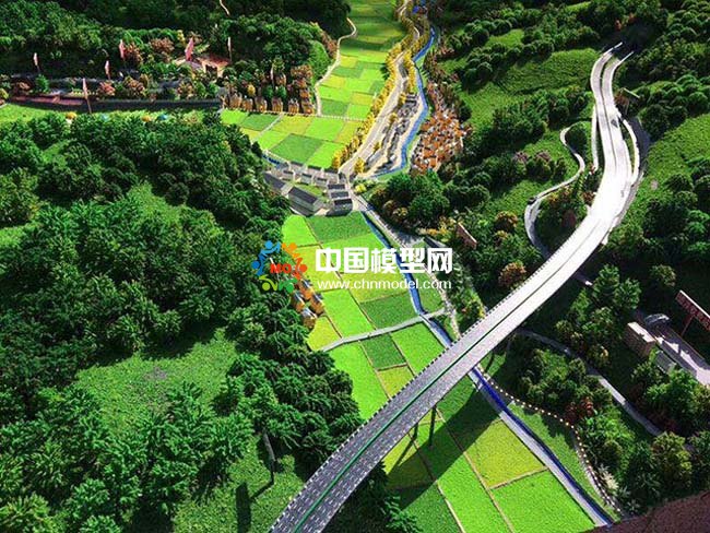 高速公路建設沙盤模型集錦