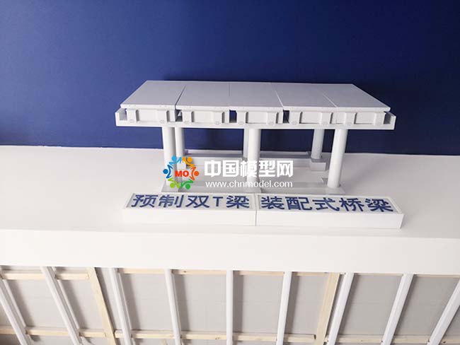 橋梁預制梁施工工藝沙盤模型