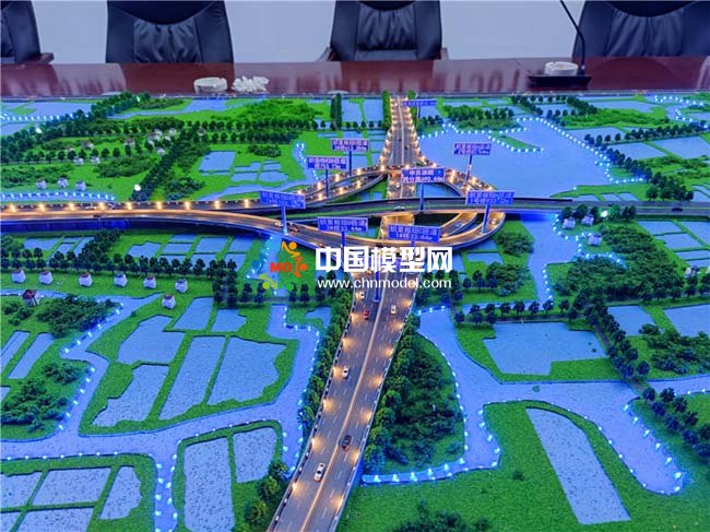 湖杭高速公路沙盤模型