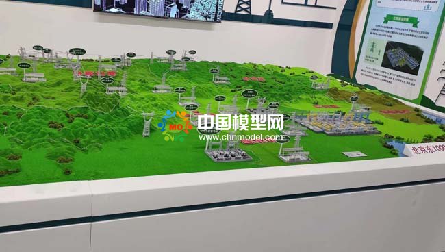 特高壓1000千伏變電站沙盤模型