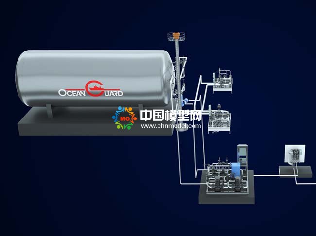 海洋衛士船用新燃料供給系統模型