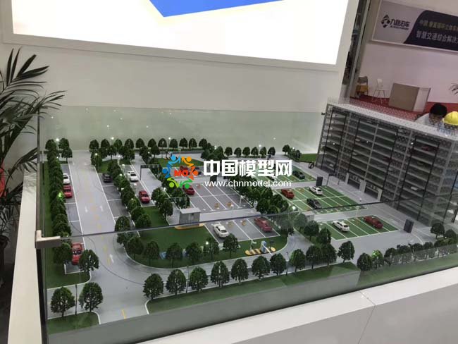 DDA無(wú)線網(wǎng)絡(luò)技術(shù)智慧停車系統(tǒng)沙盤(pán)模型