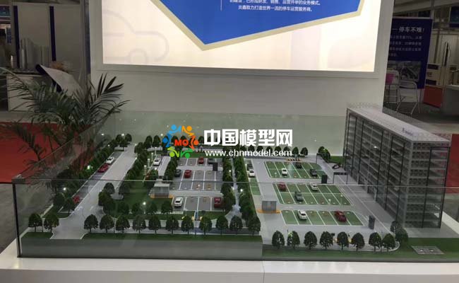 DDA無(wú)線網(wǎng)絡(luò)技術(shù)智慧停車系統(tǒng)沙盤(pán)模型