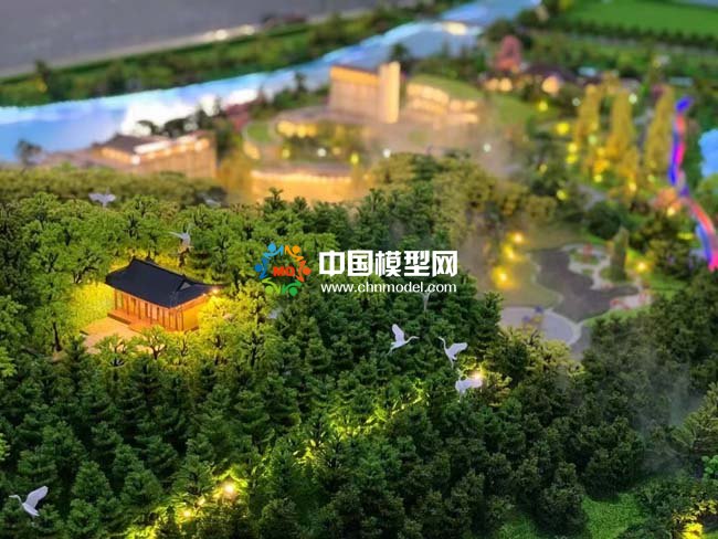 善璉的含山規劃沙盤模型