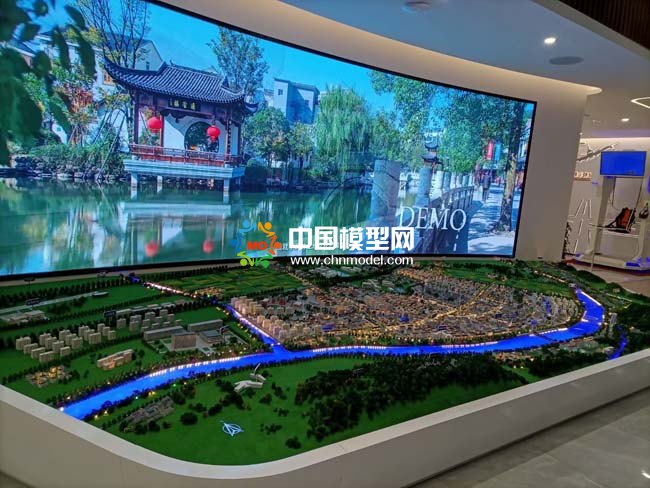 壽昌古鎮沙盤模型