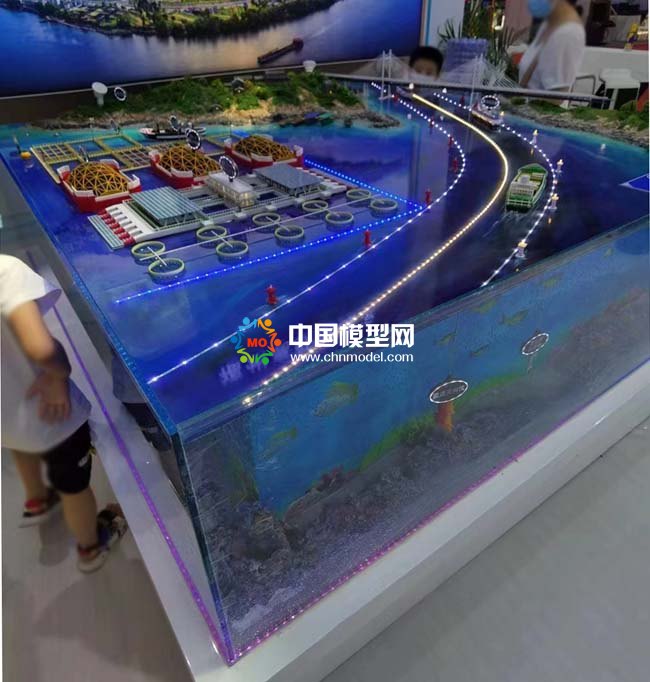 保護海洋生態沙盤模型
