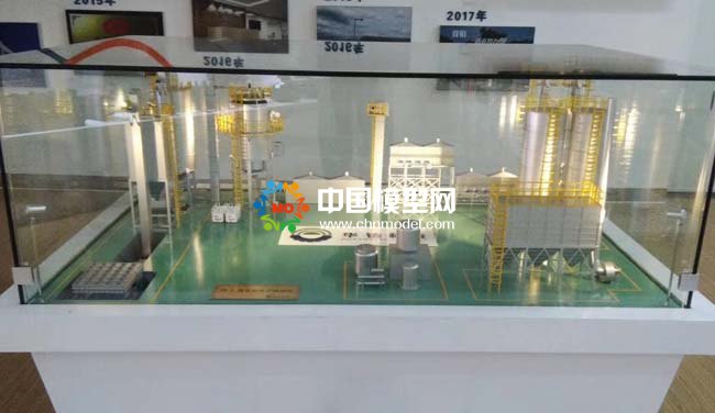 廢砂再生砂生產線模型